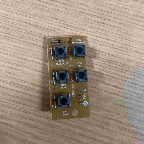 BOTONERA BLUSENS M100FCIRST2B22PSP KTDVDKEY 001 REV1.0