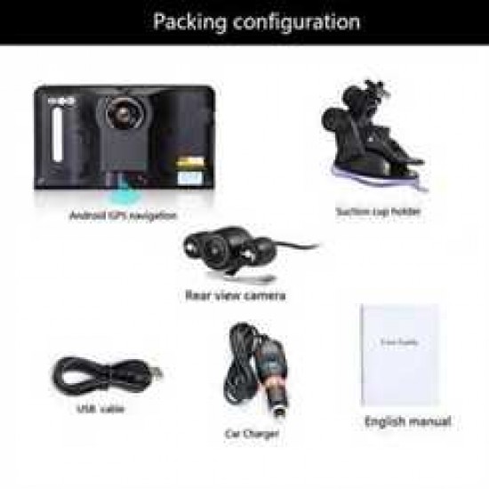GPS 7 ANDROID,WIFI,DETECTOR RADAR,DVR,IGO TRUCK MAP 2018