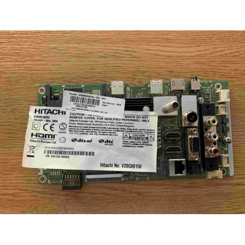 MAINBOARD HITACHI 65HK5600 17MB230 260319R2 PANEL VES650QNTS-2D-N41