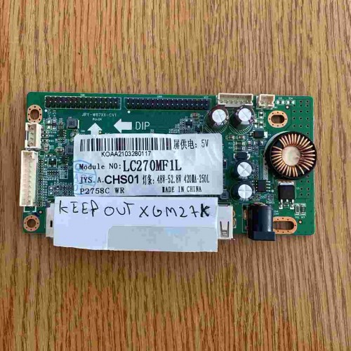 MAINBOARD KEEP OUT XGM27K JRY-W87XX-CW1 REV2.04 PANEL LC270MF1L