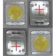 100 unidad Led chip2835 SMD LED 3V 1W luz blanca fria