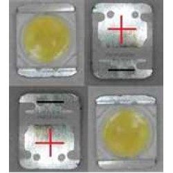 100 unidad Led chip2835 SMD LED 3V 1W luz blanca fria