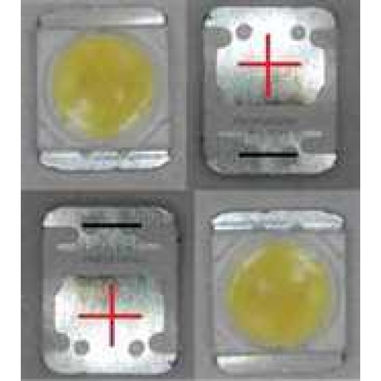 100 unidad Led chip2835 SMD LED 3V 1W luz blanca fria 100 unidad Led chip2835 SMD LED 3V 1W luz blanca fria