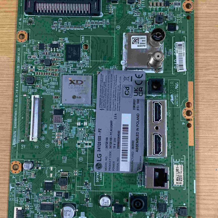 EACDJ6E10 T-con Board for Lg70lb7100 LG TV Model. for sale