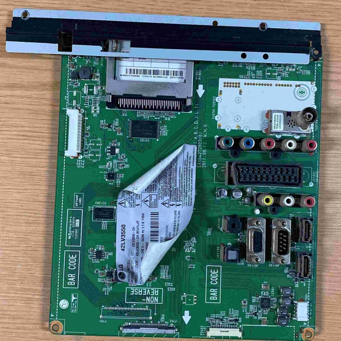 MAINBOARD LG 42LV3550 EAX64272803(0) EBT61718162