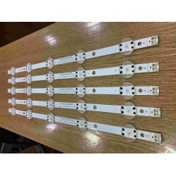 KIT BARRA LED LG 43NANO756PA SSC Y21 SLIM TRIDENT 43NANO75 HKC S
