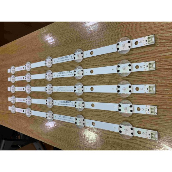 KIT BARRA LED LG 43NANO756PA SSC Y21 SLIM TRIDENT 43NANO75 HKC S