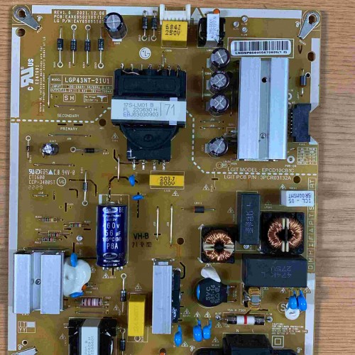 FUENTE ALIMENTACIÓN LG 43NANO766QA EAX69502103(1.0) EAY65895567