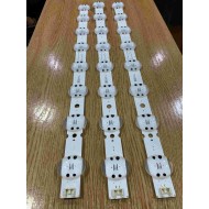 KIT BARRA LED LG 43UK6500MLA SSC  43UK65(LGD) 8LED SVL430A62 REV1.0