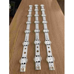 KIT BARRA LED LG 43UQ75006LF HL-99430CSP1616-0701S-03 B0 3X7 KIT BARRA LED LG 43UQ75006LF HL-99430CSP1616-0701S-03 B0 3X7