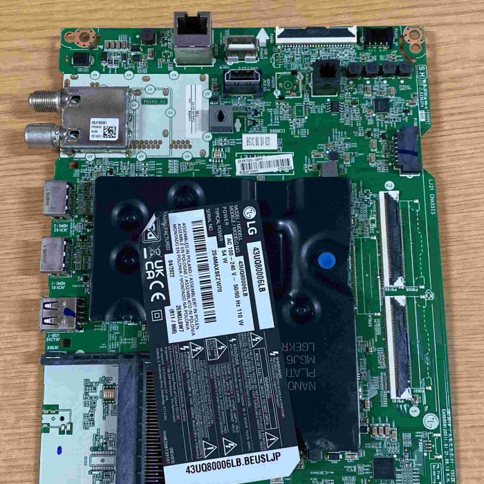MAINBOARD LG 43UQ80006LB EAX69581205(1.0) EBT67247303