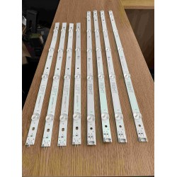 KIT BARRA LED LG 49LJ594V NC490DUE-AAFX1-41 CA KIT BARRA LED LG 49LJ594V NC490DUE-AAFX1-41 CA