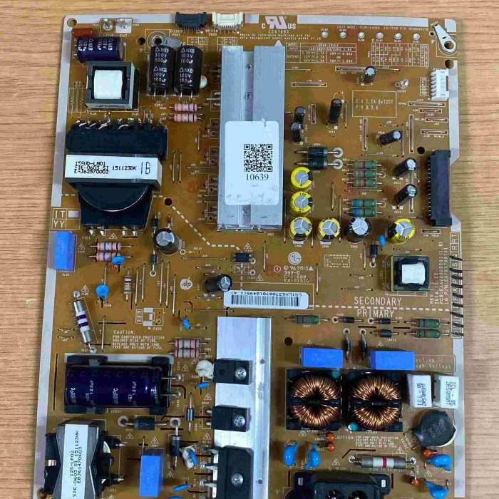 FUENTE ALIMENTACIÓN LG 49UF7707 EAX66306501(1.9) EAY63788701