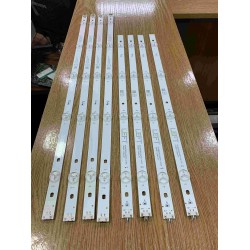 KIT BARRA LED LG 49UJ630V-ZA NC490DGG-AAFX1-41CA GAN01-1255A 1256A-P1