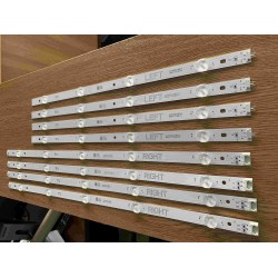 KIT BARRA LED LG 49UK6400PLF NC490DGG-ABFX3 1317A 1318A