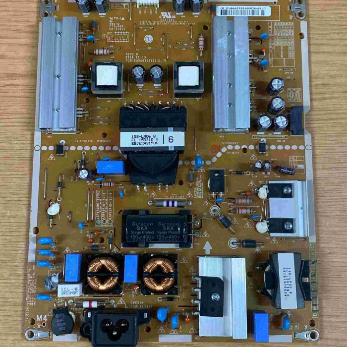 FUENTE ALIMENTACIÓN LG 50LF652V LGP4760RI-15CH2 EAX66203101(1.7)