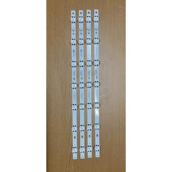 KIT BARRA LED LG 50UQ75006LF LEDAZ_Y20_TRIDENT_50UN73_H