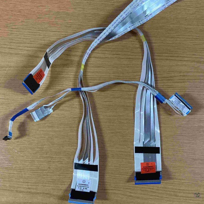 CABLE LVDS LG 50UQ91006LA EAD64666301 EAD64666302 EAD65825826