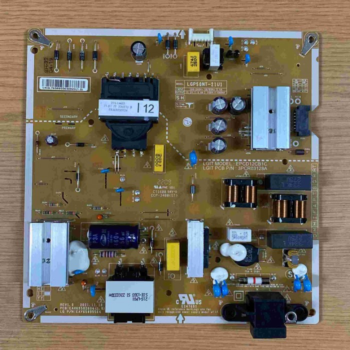 FUENTE ALIMENTACIÓN LG 50UQ91006LA EAX69502004(1.0) EAY65895564