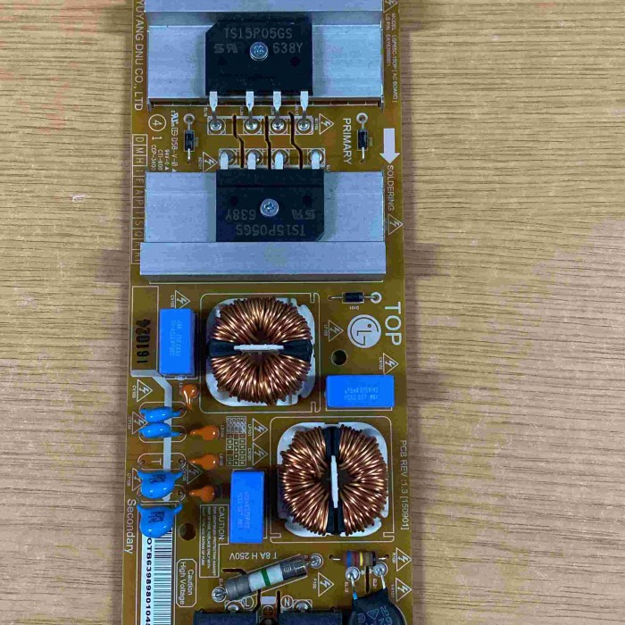 SUB FUENTE ALIMENTACIÓN LG 55EG910V LGP55C-15OP EAY63989801