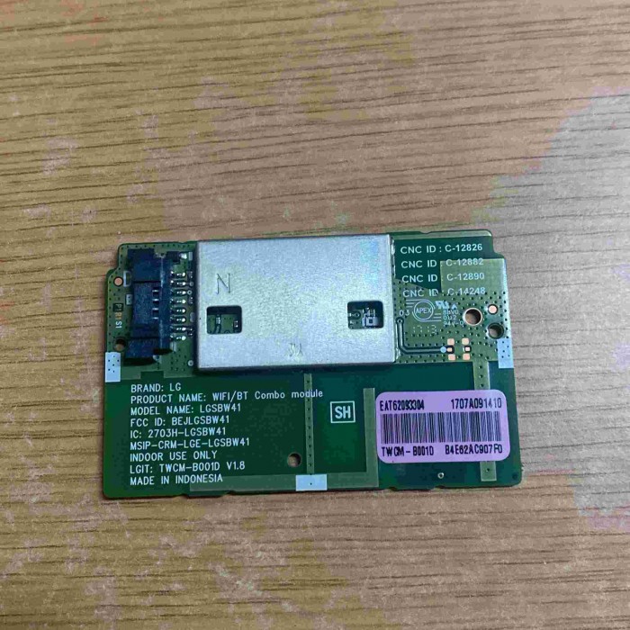 RECEPTOR WIFI LG 55EG9A7V LGSBW41 EAT62093304