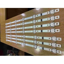 KIT BARRA LED LG 55NANO756PA SSC Y21 SLIM TRIDENT 55NANO75 LGD A 