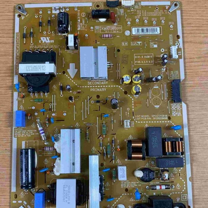 FUENTE ALIMENTACIÓN LG 55QNED816QA EAX69508302(1.1) EAY65895412