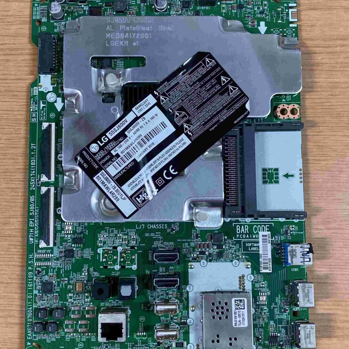 MAINBOARD LG 55SJ800V EAX67107604(1.0) EBT64618803