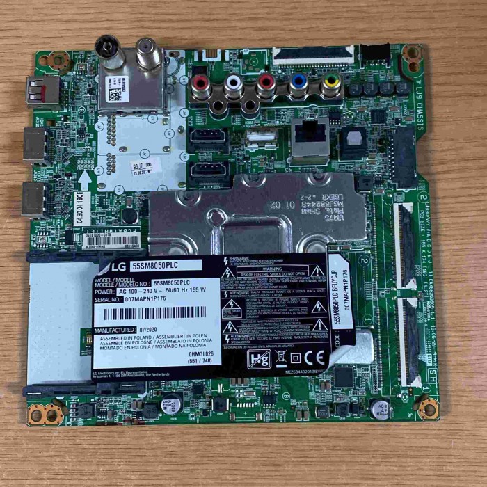 MAINBOARD LG 55SM8050PLC EAX68253605(1.1) EBT66115403