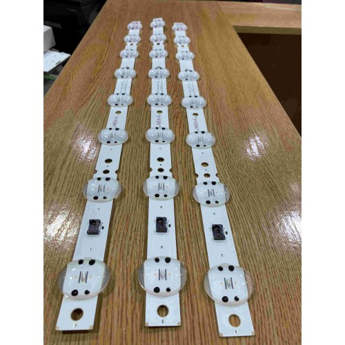 KIT BARRA LED LG 55UM7100PLB SSC 55UK63 8LED SVL550AS48AT5 REV1.0