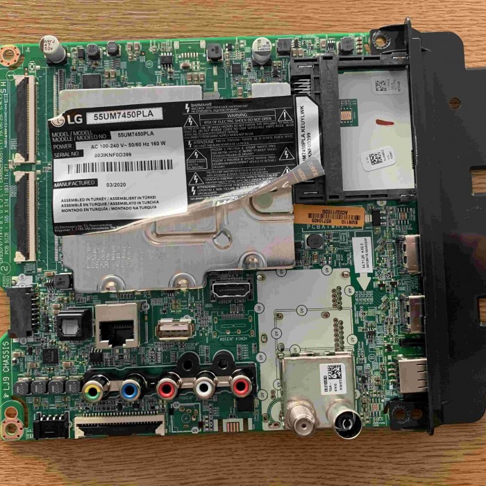 MAINBOARD LG 55UM7450PLA EAX68253604(1.0) EBT65771405