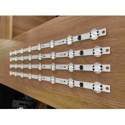 KIT BARRA LED LG 55UP75006LF HL-99550CSP1616-0801S-01 B0 4X8