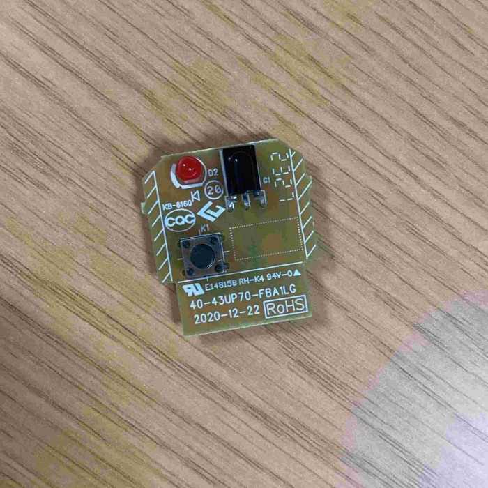 SENSOR IR LG 55UR74006LB 40-43UP70-FBA1LG