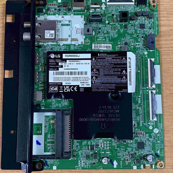 MAINBOARD LG 55UR80006LJ EAX70042603(1.2) EBT67534603