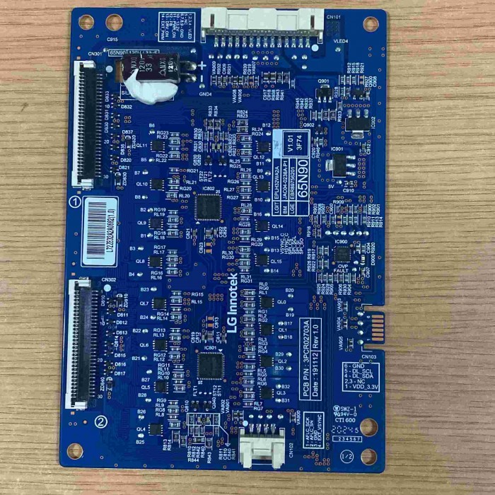 LED DRIVER LG 65NANO906NA EBR89756201 EPLH32WA2A