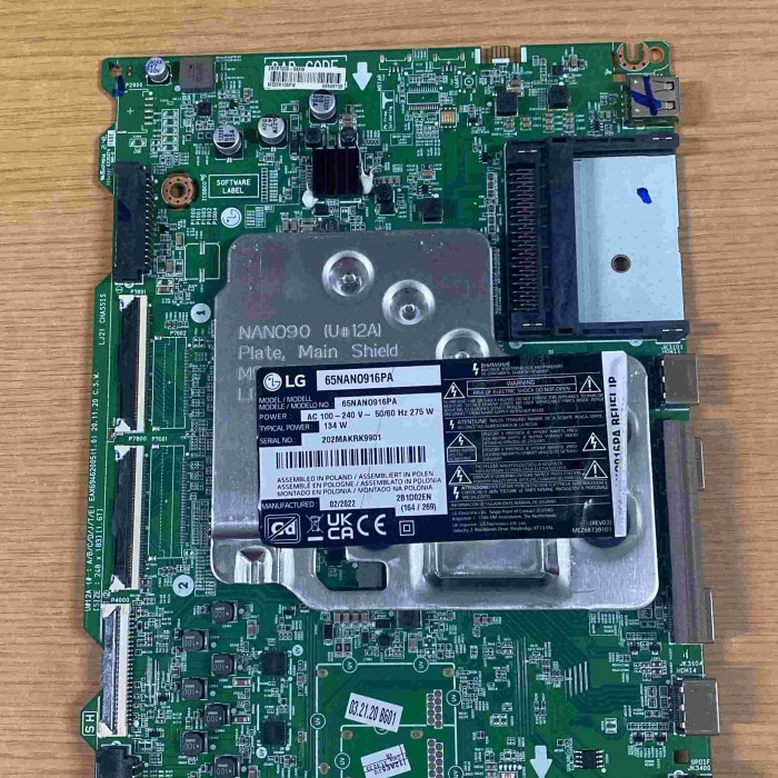 MAINBOARD LG 65NANO916PA EAX69462005(1.0) EBT66568703