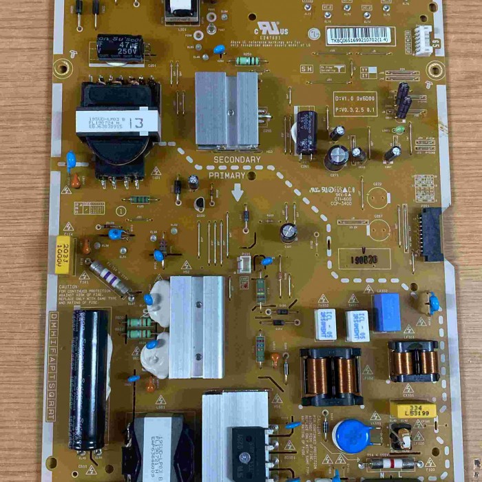 FUENTE ALIMENTACIÓN LG 65SM8600PLA EAX68248029(2.0) EAY65169921