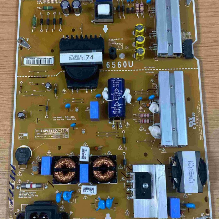 FUENTE ALIMENTACIÓN LG 65UJ634V EAX67189001(1.4) EAY64511001