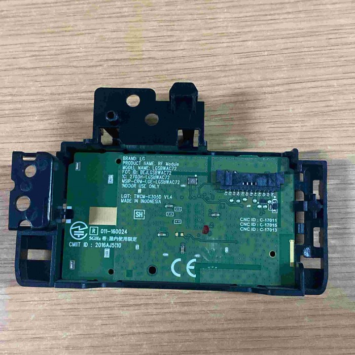 RECEPTOR WIFI LG 65UJ634V LGSBWAC72