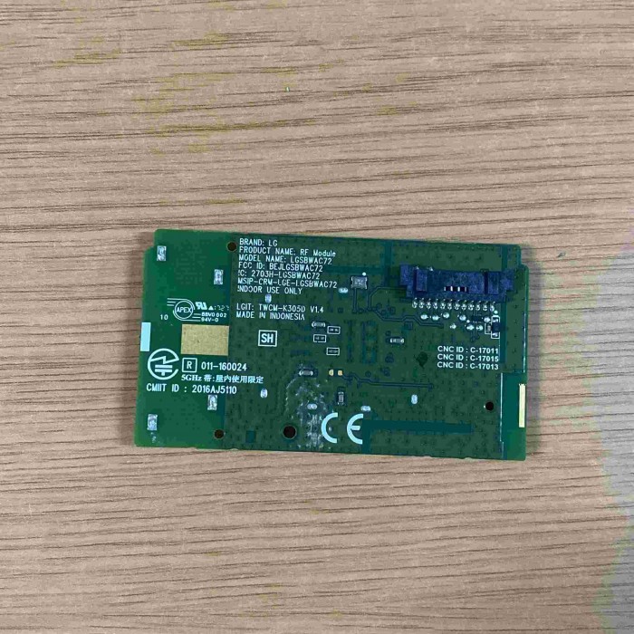 RECEPTOR WIFI LG 65UJ701V LGSBWAC72