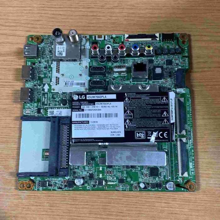 MAINBOARD LG 65UM7660PLA EAX68253604(1.0) EBT65853603