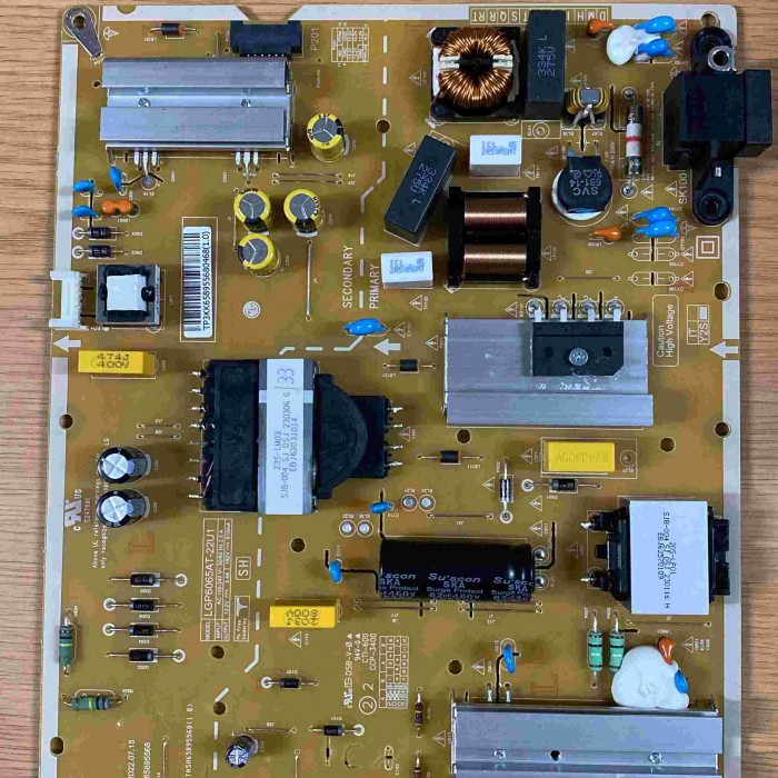 FUENTE ALIMENTACIÓN LG 65UR80006LJ LGP6065AT-22U1 EAY65895568 TN5H65895568(1.0)
