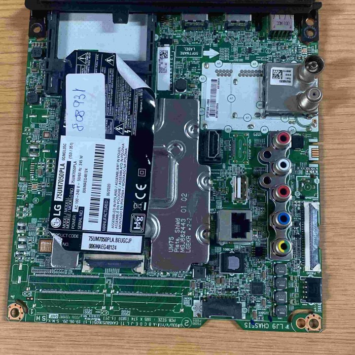 MAINBOARD LG 75UM7050PLA EAX68253605(1.1) EBT66166303