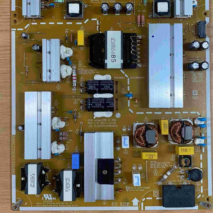 FUENTE ALIMENTACIÓN LG 75UM7110PLB EAY64908601 LGP75T-18U1
