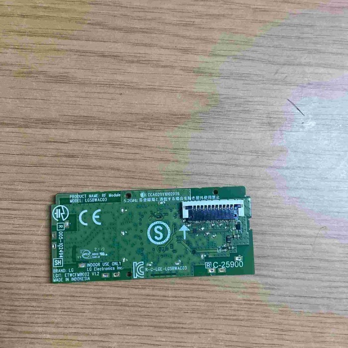 RECEPTOR WIFI LG 75UP77006LB LGSBWAC03 