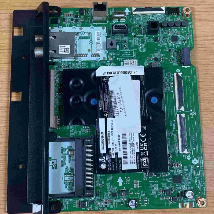MAINBOARD LG 75UQ80006LB EAX69581205(1.0) EBT67292803