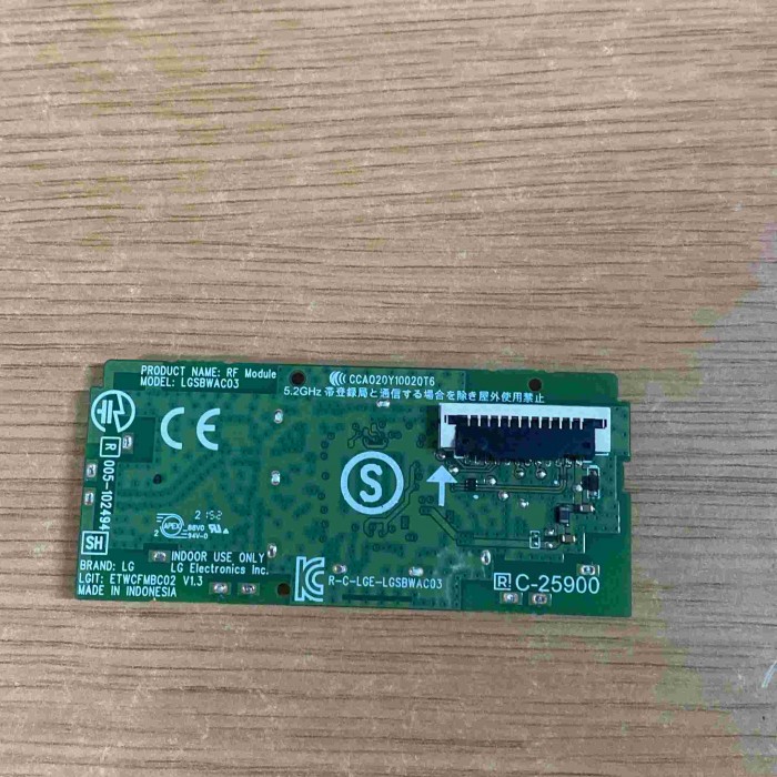 RECEPTOR WIFI LG 75UQ80006LB LGSBWAC03