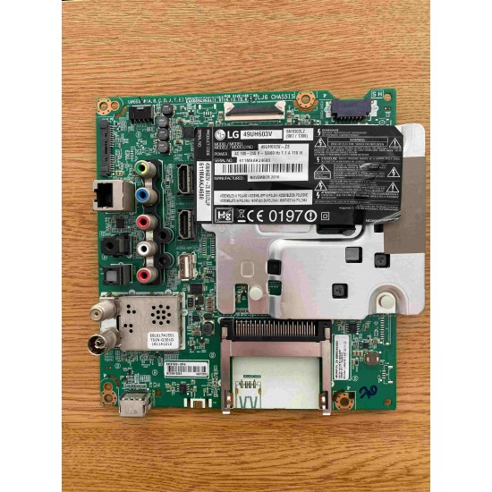 MAINBOARD LG 49UH603V EAX66943504(1.0) EBT64272509 MAINBOARD LG 49UH603V EAX66943504(1.0) EBT64272509
