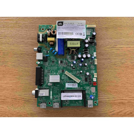 MAINBOARD OK. ODL 40560F-DB 40-MT31EPA-MAC2HG PANEL LVF400CMDX E3 V10 MAINBOARD OK. ODL 40560F-DB 40-MT31EPA-MAC2HG PANEL LVF400CMDX E3 V10