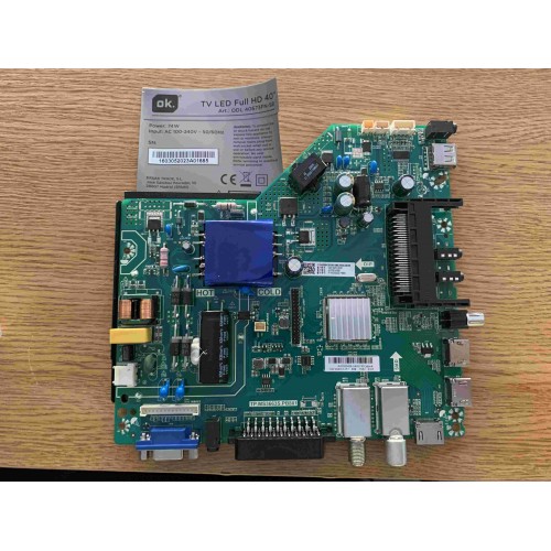 MAINBOARD OK. ODL 40673FN-SB TP.MS3663S.PB801